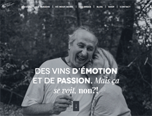 Tablet Screenshot of domaine-du-paradis.ch